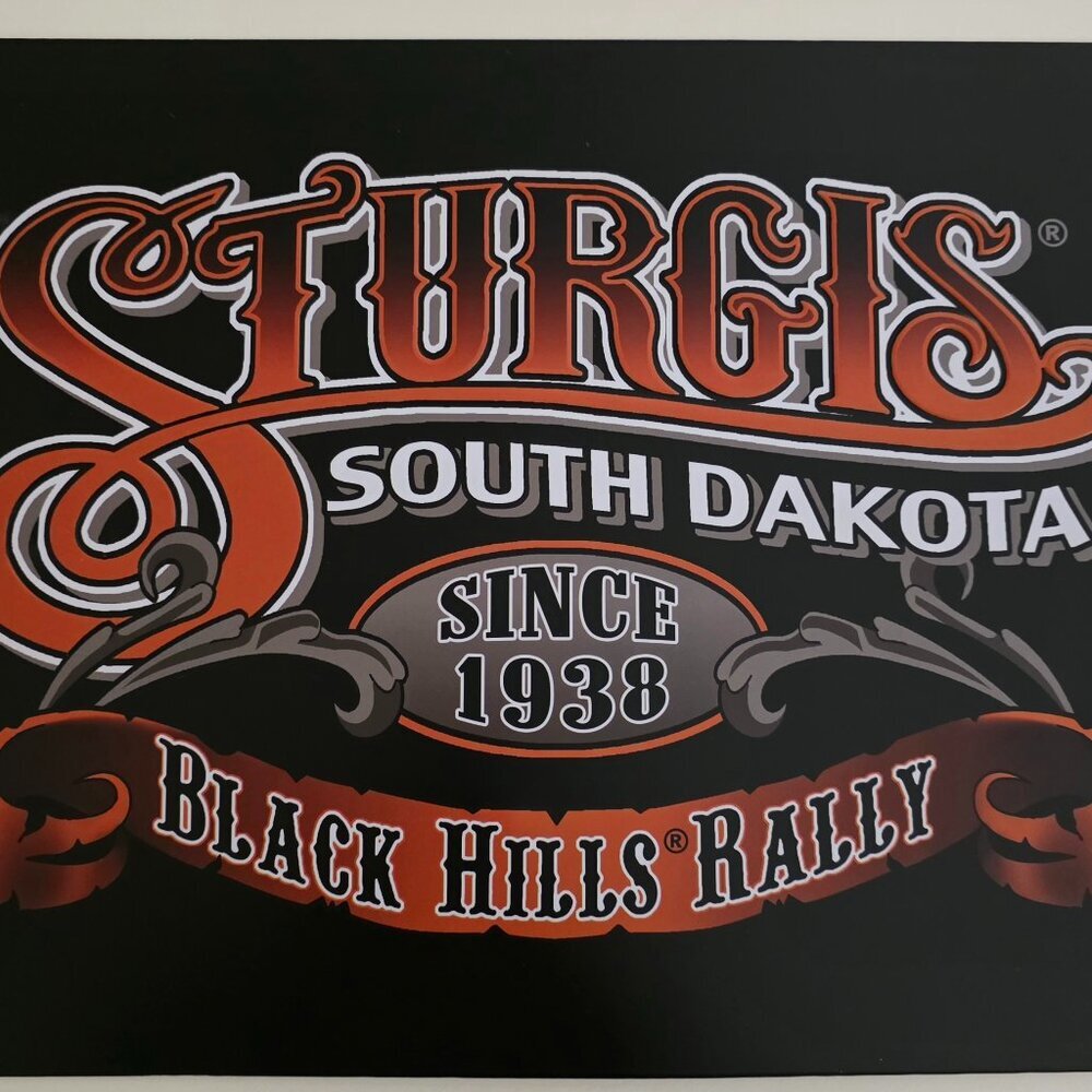 Sturgis Motorcycle Rally Tin Sign